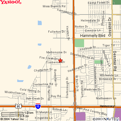 National Well Supplies Company - Houston Office Map